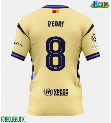 Barcelona Pedri Gonzalez #8 Bortatröja 2025-26 Kortärmad